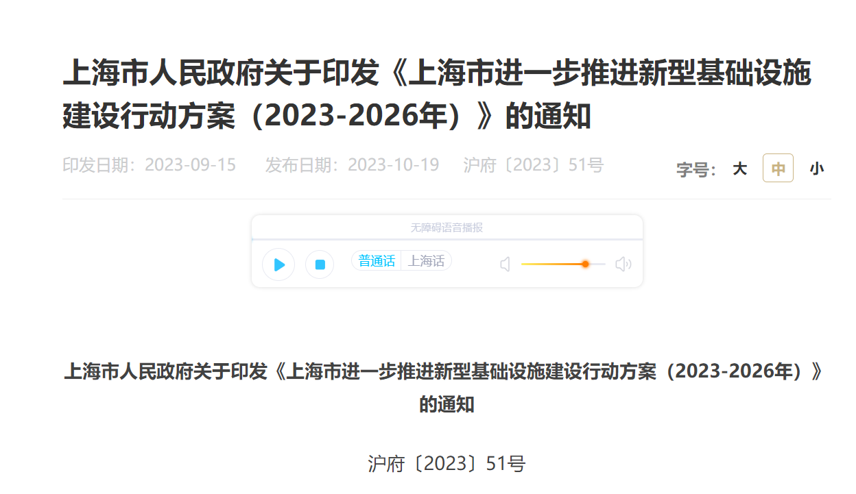 上海:建设智能汽车支撑服务设施，建立灵活共享的智能用能设施网络